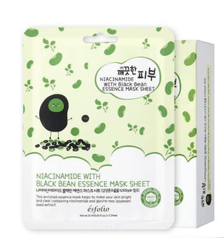Niacinamide With Black Bean Essence Sheet Mask